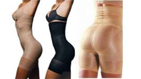 Cinta Slim - Preto e Nude